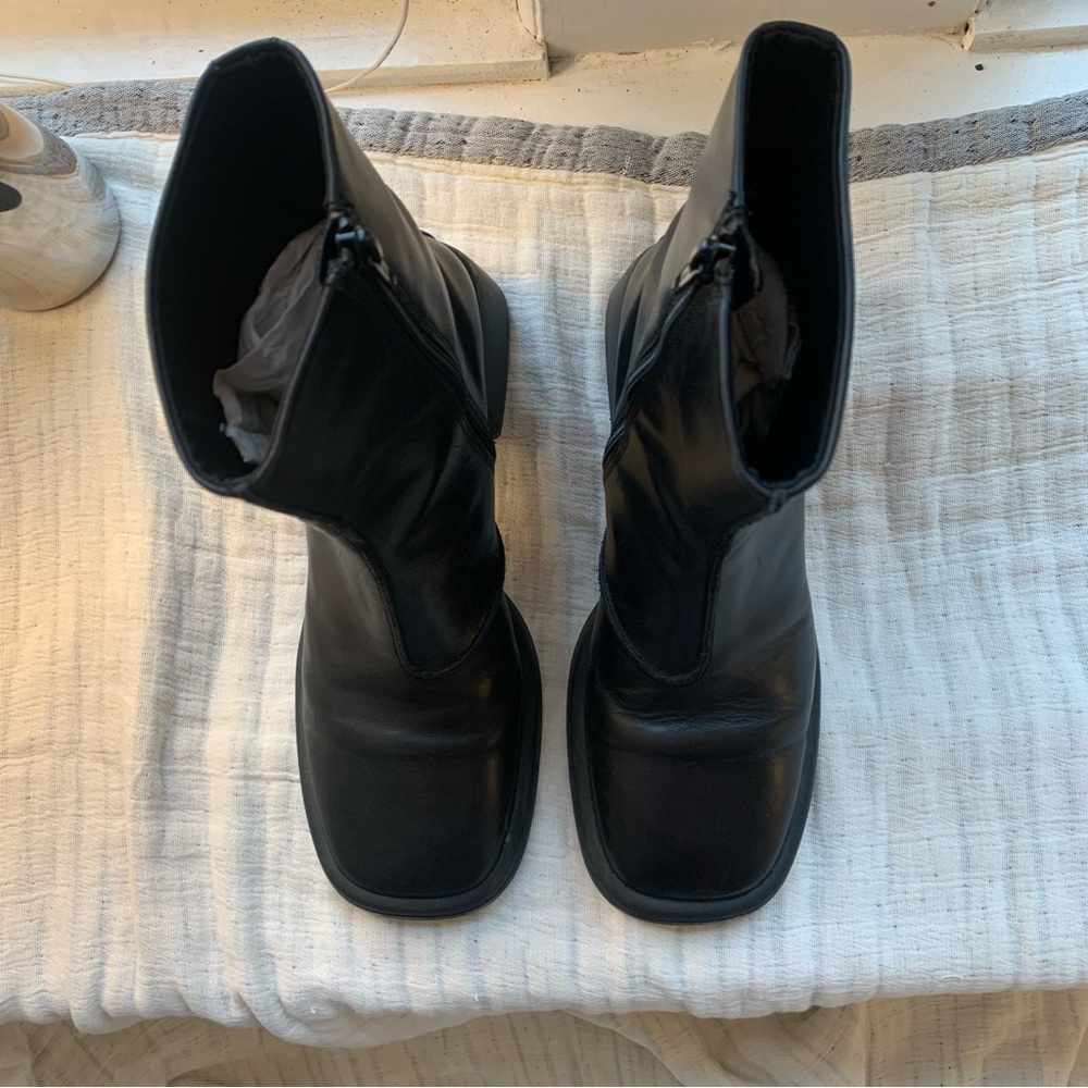 Vagabond Ansie Square Toe Ankle Boots, Black, Size EU 39, US 8.5 - Picture 10 of 10